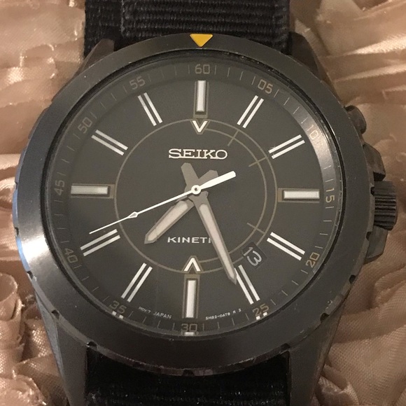Seiko Other - SEIKO Kinetic 5M82 OARO Automatic Nylon Strap